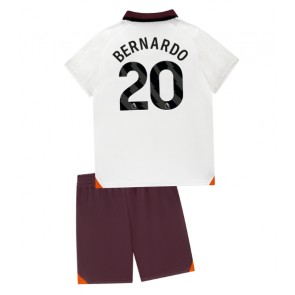 Maillot de foot Manchester City Bernardo Silva #20 Extérieur enfant 2023-24 Manches Courte (+ pantalon court)